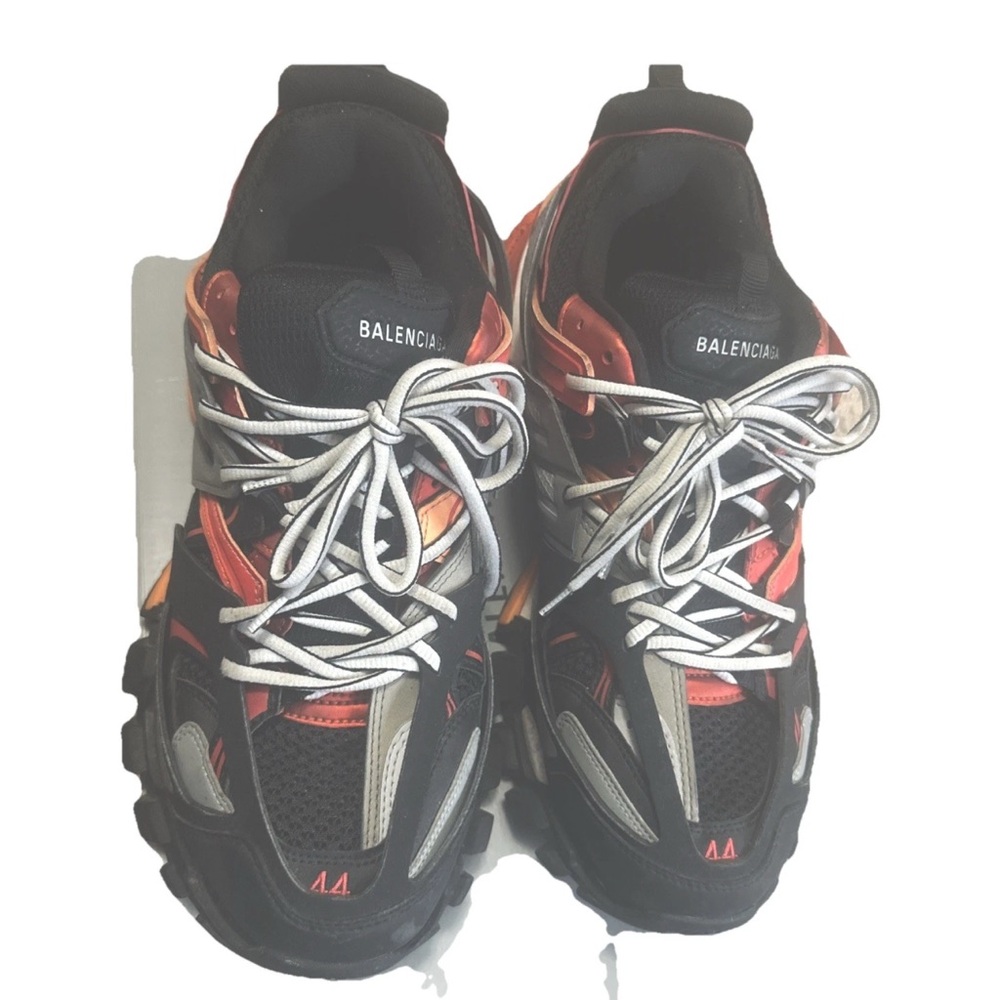 Balenciaga Track Runner Black and Red - Picture 6 of 9